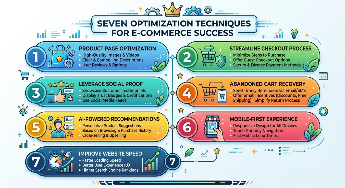 7 招轉換率優化技巧摘要圖